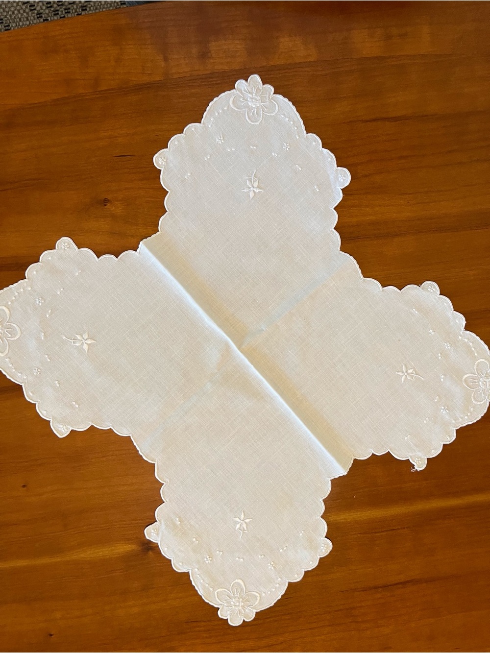 Vintage Hand-Embroidered Napkins - Picture 3 of 11